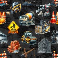 Jogging Digital Print - Construction