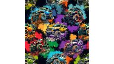 Jogging Digital Print - Monster Trucks