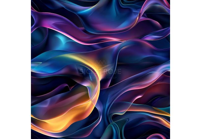Jogging Digital Print - Waves