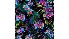 Jogging Digital Print - Orchids