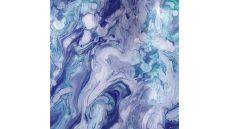 Soft Shell "Rainy" Print - Swirl, Lavender