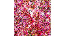 Soft Shell "Rainy" Print - Confetti, Fuchsia