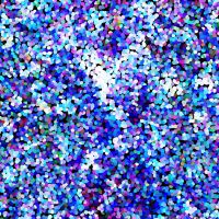 Soft Shell "Rainy" Print - Confetti, Royal