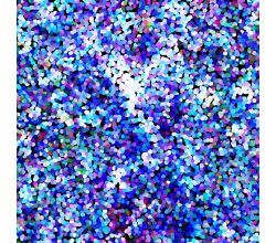 Soft Shell "Rainy" Print - Confetti, Royal