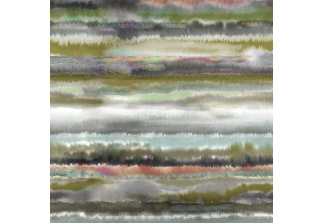 Soft Shell "Rainy" Print - Waves, Army