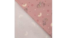 Soft Shell Print - Unicorn, Old Pink