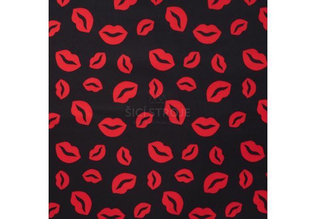 Soft Shell Digital - Kisses, Black