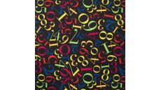 Soft Shell Digital - Numbers, Fuchsia