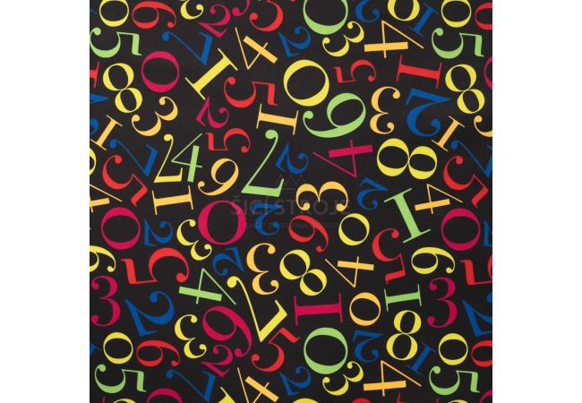 Soft Shell Digital - Numbers, Fuchsia
