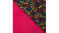 Soft Shell Digital - Numbers, Fuchsia
