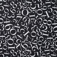 Soft Shell Digital - Numbers, Black