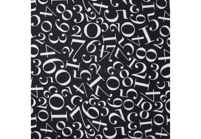Soft Shell Digital - Numbers, Black