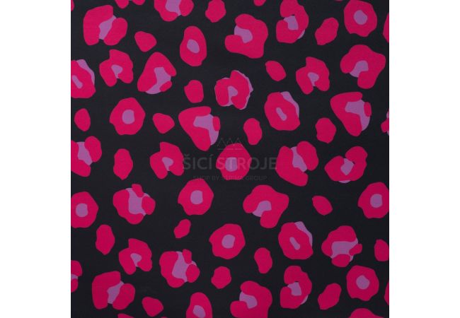 Soft Shell Digital - Coloured Leopards, Fuchsia