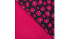 Soft Shell Digital - Coloured Leopards, Fuchsia