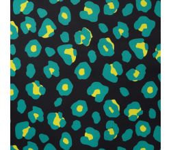 Soft Shell Digital - Coloured Leopards, Lime