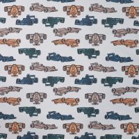 Soft Shell Digital - Race Cars, Caramel