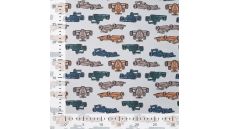 Soft Shell Digital - Race Cars, Caramel