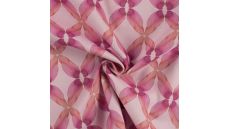 Half Panama Digital - Graphic, Fuchsia