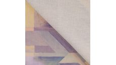 Half Panama Digital - Diagonal Graphic, Lilac