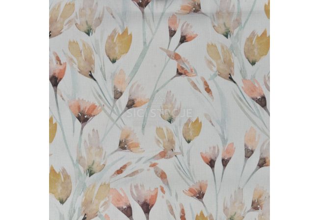 Half Panama Digital - Flowers (Suzette 2)