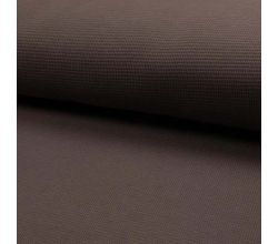 Waffle Jersey - Dusty Brown