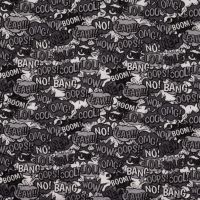 Melange Fleeceprint - Boom Oops, Off White Grey