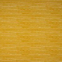 Cotton Poplin Print - Stripe, Ochre