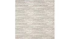 Cotton Poplin Print - Stripe, Ecru Black