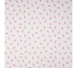 Cotton Poplin Print - Flamingo