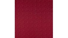 Cotton Poplin Print - Dots, Dark Red