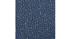 Cotton/EA Jersey - Dots, Dusty Blue