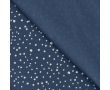Cotton/EA Jersey - Dots, Dusty Blue