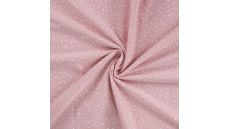 Cotton/EA Jersey - Dots, Baby Rose