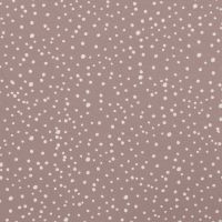 Cotton/EA Jersey - Dots, Dusty Rose