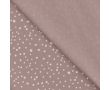 Cotton/EA Jersey - Dots, Dusty Rose