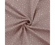 Cotton/EA Jersey - Dots, Dusty Rose