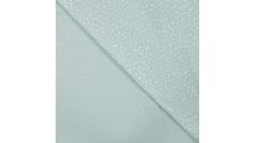 Cotton/EA Jersey - Dots, Dark Dusty Mint