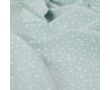 Cotton/EA Jersey - Dots, Dark Dusty Mint