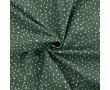 Cotton/EA Jersey - Dots, Dusty Green