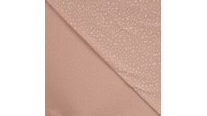 Cotton/EA Jersey - Dots, Dusty Salmon