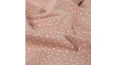 Cotton/EA Jersey - Dots, Dusty Salmon