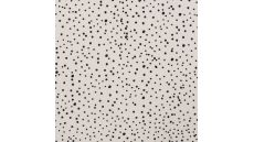 Cotton/EA Jersey - Dots, Ecru Black