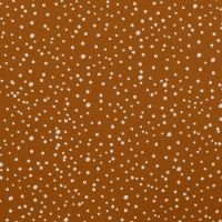 Cotton/EA Jersey - Dots, Caramel