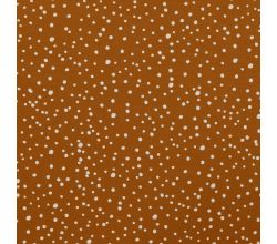 Cotton/EA Jersey - Dots, Caramel
