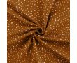 Cotton/EA Jersey - Dots, Caramel