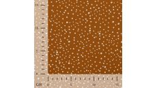 Cotton/EA Jersey - Dots, Caramel