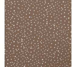 Cotton/EA Jersey - Dots, Taupe