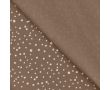 Cotton/EA Jersey - Dots, Taupe