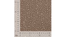 Cotton/EA Jersey - Dots, Taupe