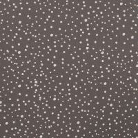 Cotton/EA Jersey - Dots, Dark Grey
